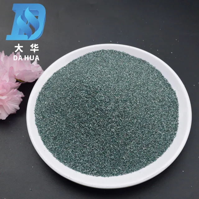 Green Silicon Carbide Sic Sandblasting Polishing Grinding Processing Cutting Ability Strong