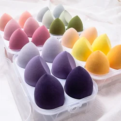 Natural Super Soft Beauty Sponge Blender Set 6 Pcs Makeup Sponges Beauty Egg Makeup Tool Private Label With Box