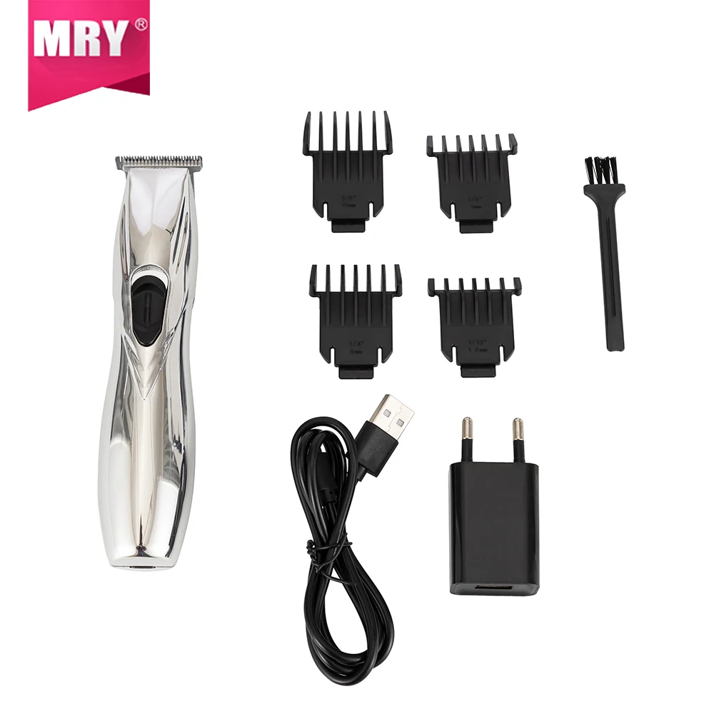 MRY Rechargeable Battery Hair Clipper Trimmer DC Motor Home Use Hair Shaver For Man
