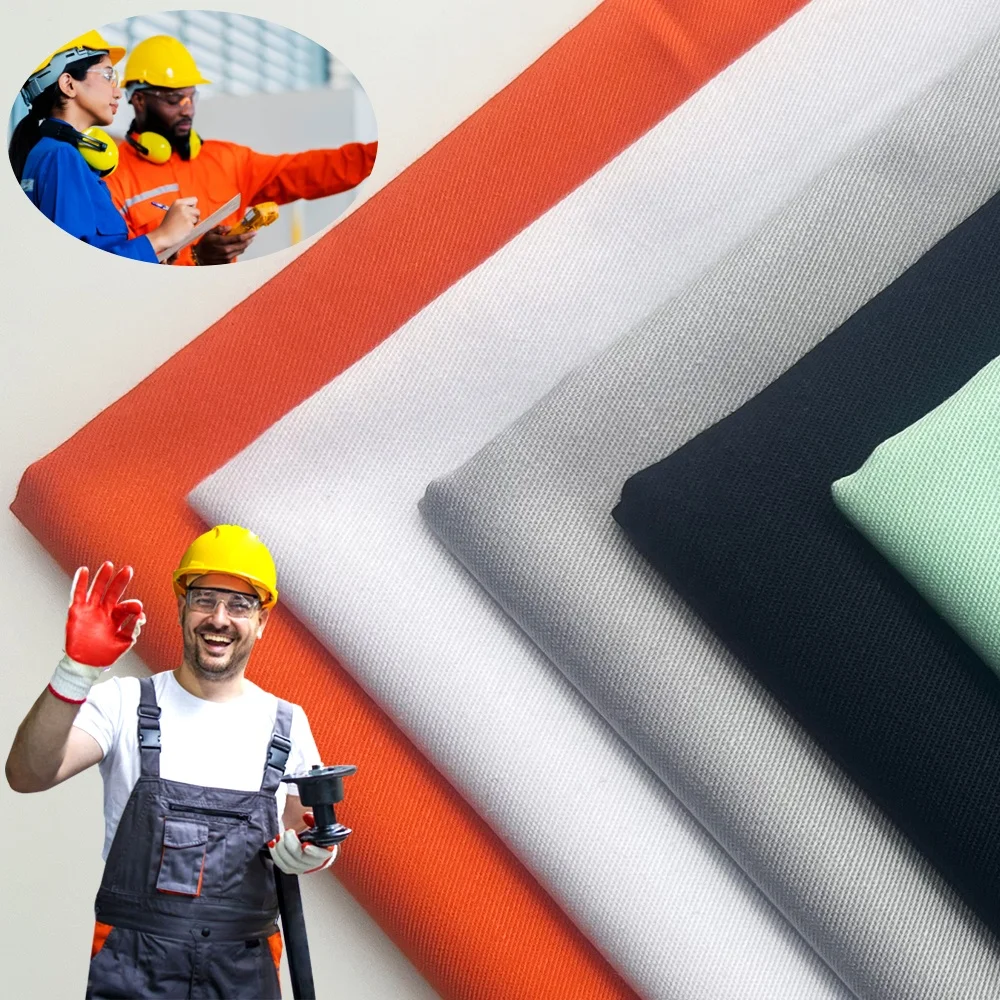 Textiles fabric manufacturer supplier wholesale woven twill workwear t/c 65/35 80/20 polycotton polyester cotton drill fabrics