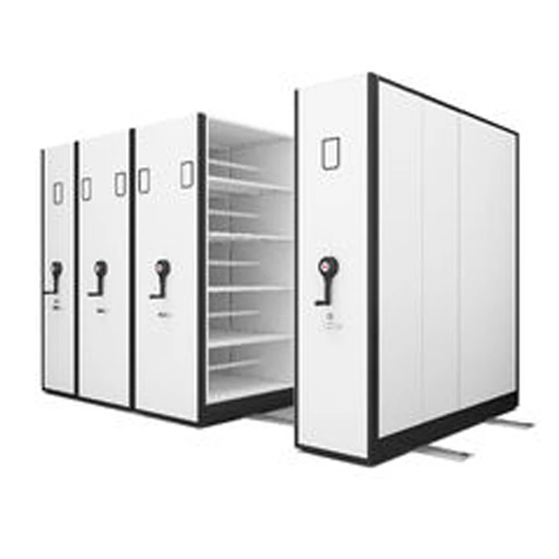 Office Archives Metal Compact Mobile Shelving High Density Storage Shelf 2300mm