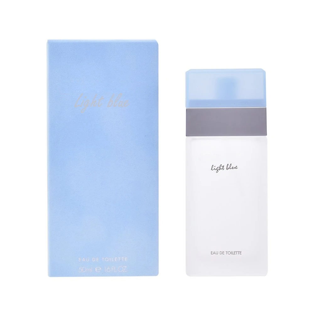 Hot sell classic perfume long lasting brand women light blue perfume Eau De Toilette Spray