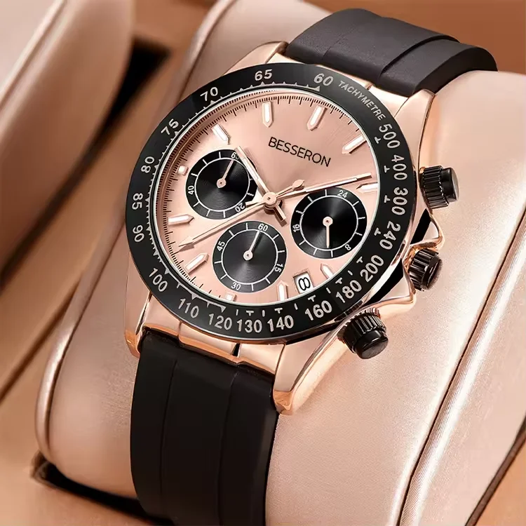 Custom logo stainless steel montre homme relojes hombre luxury men wrist quartz watch for men