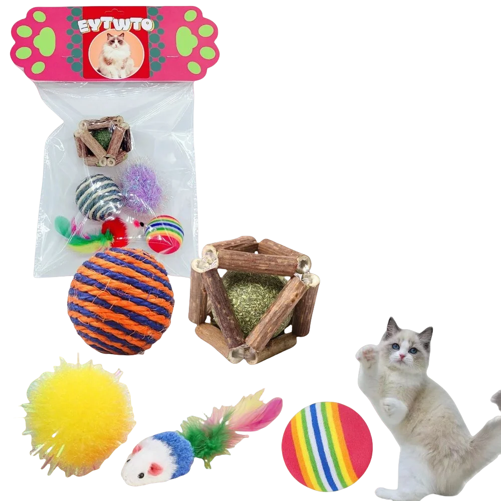 Cat Interactive Toys Variety of cat toys
