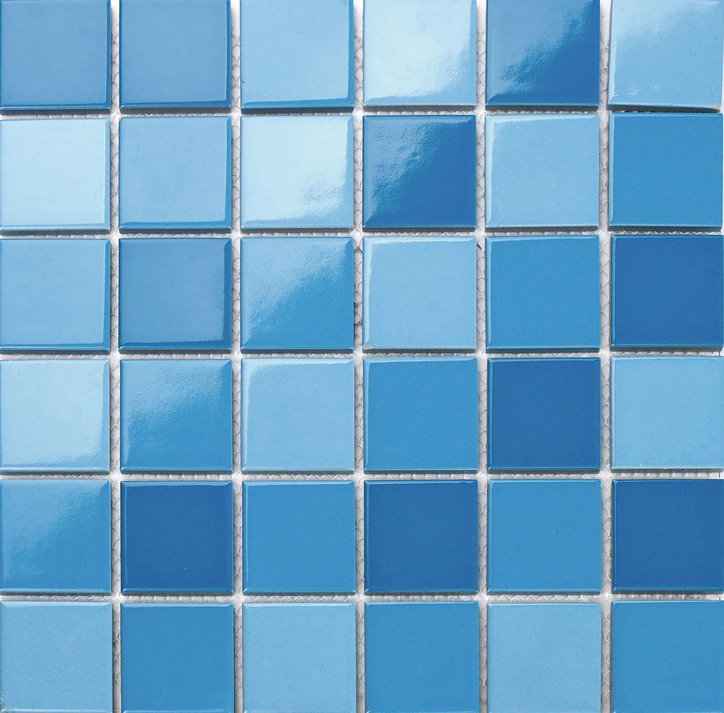 Мозаичная глазурованная плитка, цветная популярная мозаичная плитка для пола