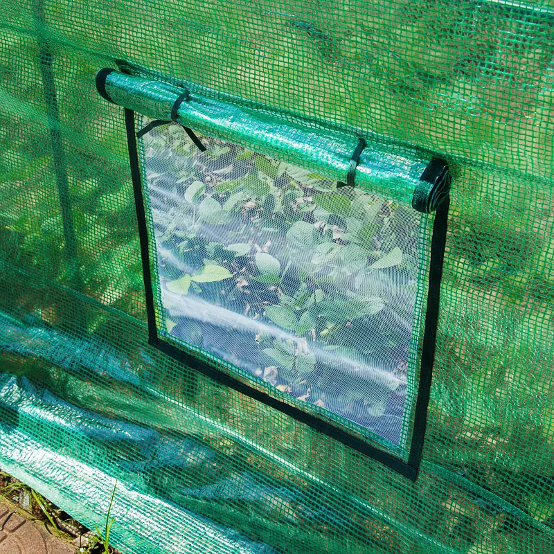 Sustainable ECO FRIENDLY Easily Assembled Plastic Green Mini Garden Greenhouse