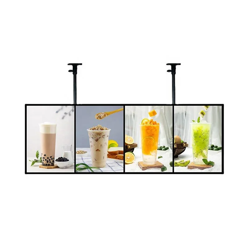 A1 Advertising Led Display Acrylic Led Snap Frame Advertise Light Box Restaurant Advertising Wall Mount Menu Board