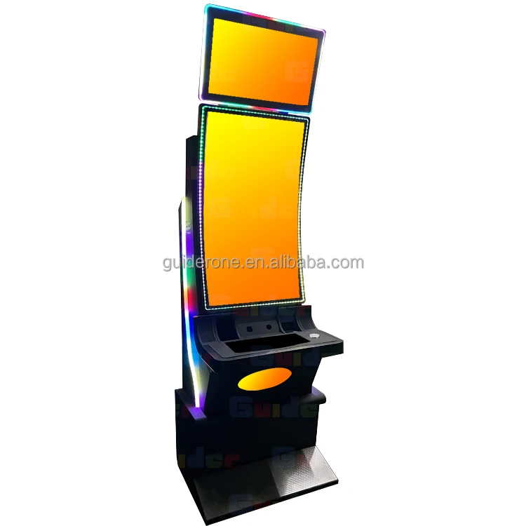 The New Listing Metal Dual Screen Tower Cabinet with Curved Monitor Coin Game Machines Lightning Game