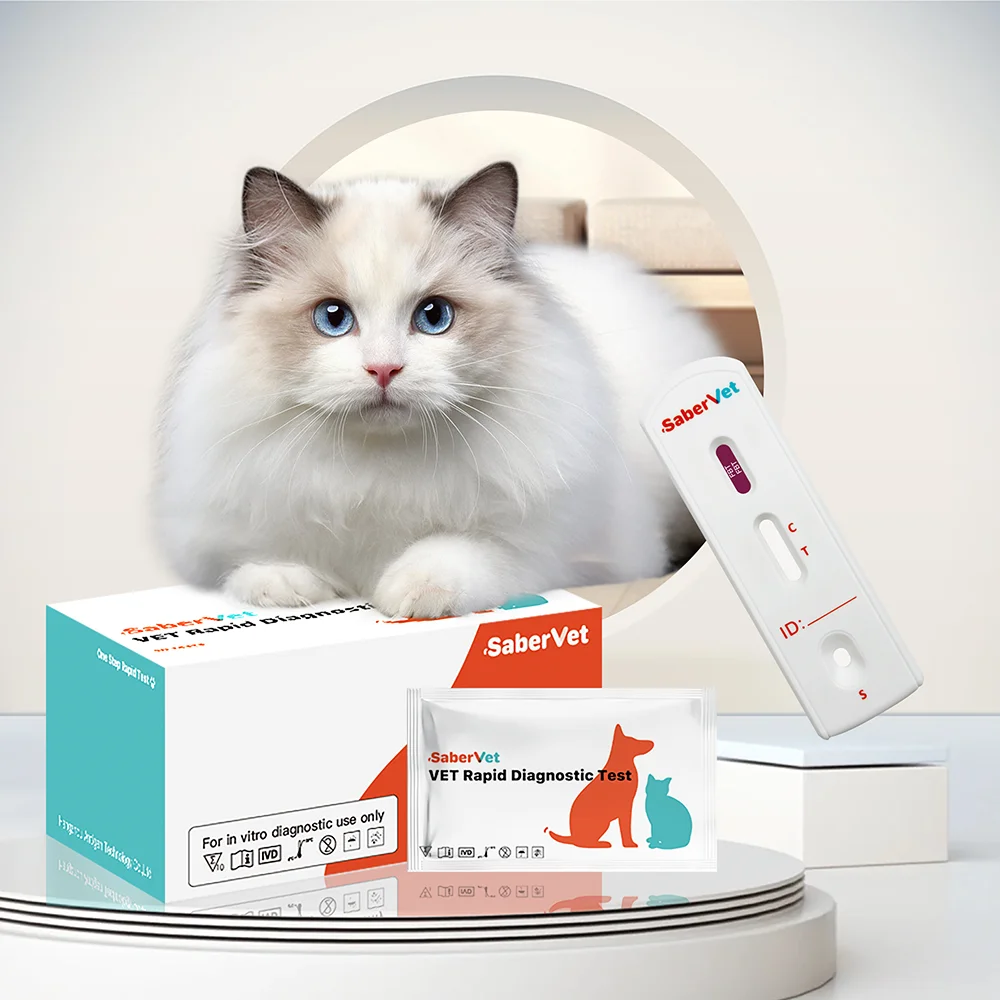 SaberVet rapid detection kit home testing kit blood typing veterinary diagnostic test kits