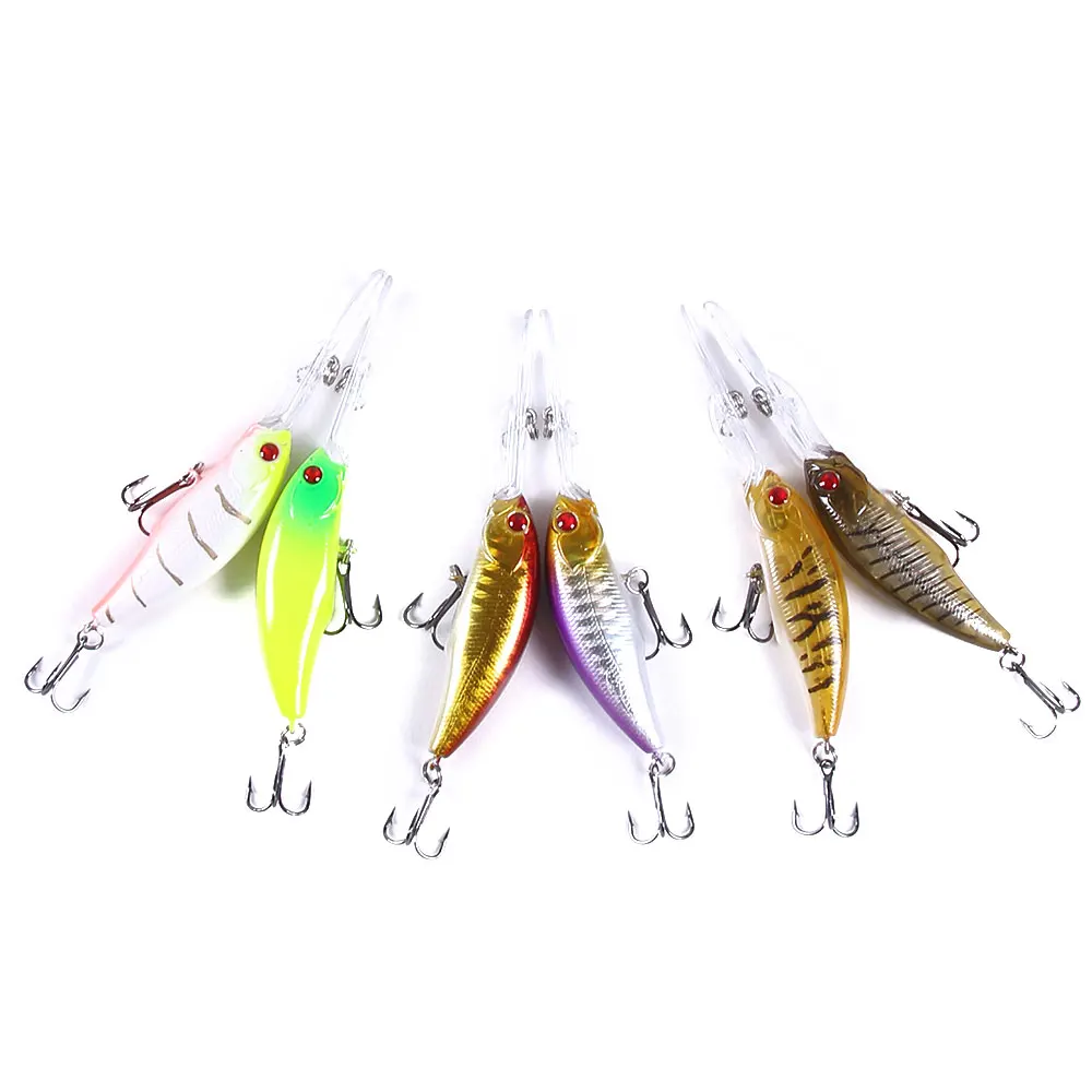 10cm-7g Factory Price Artificial hard bait minnows lures jerkbait for saltwater freshwater fishing