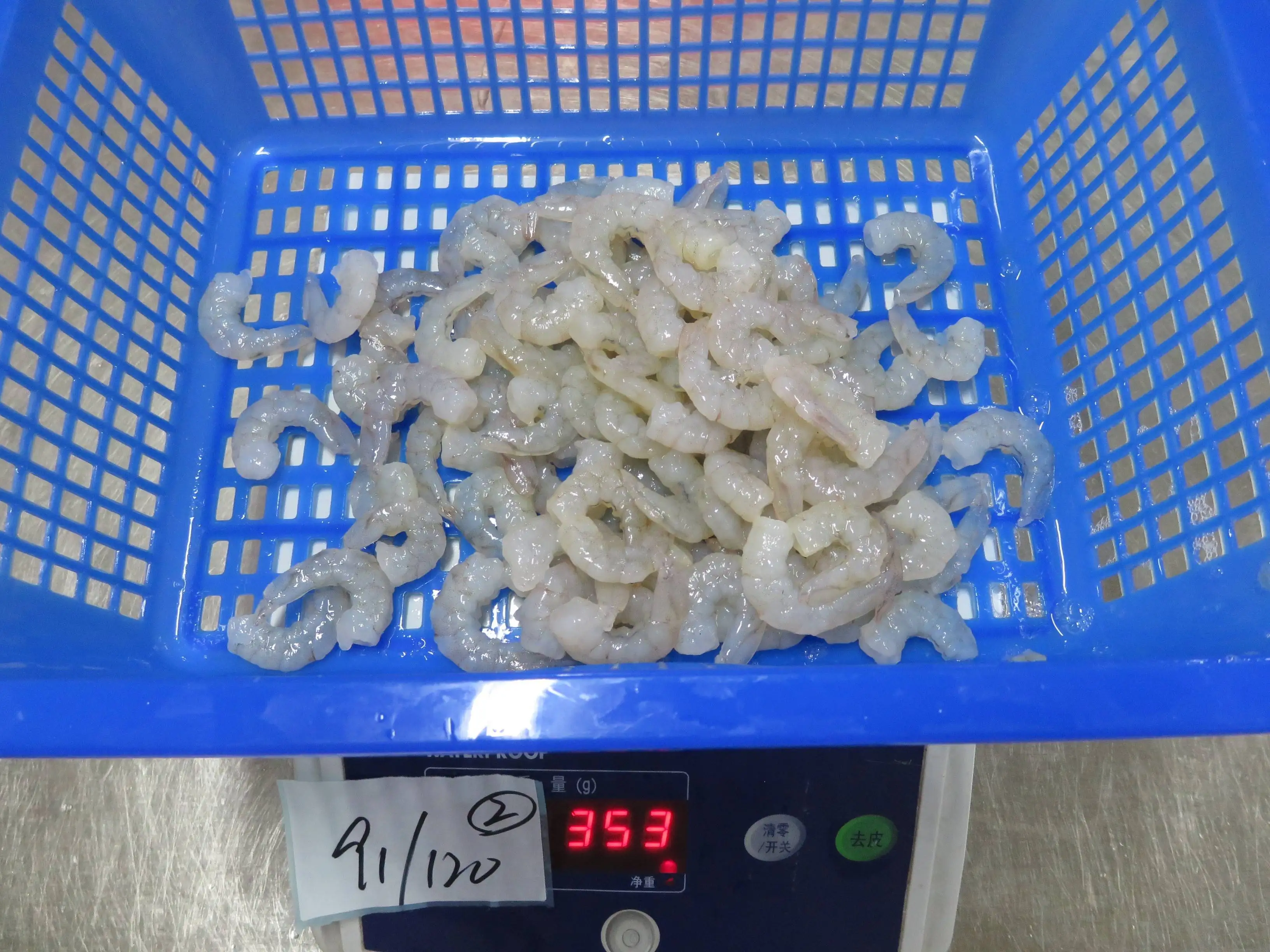 Wholesale frozen shrimp vannamei shrimp price frozen p&d shrimp