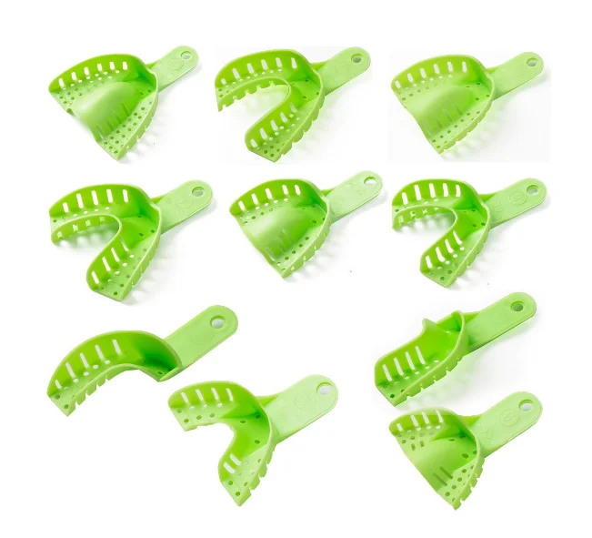 Dental Alginate Impression Material Impression Trays Plastic Teeth Impression