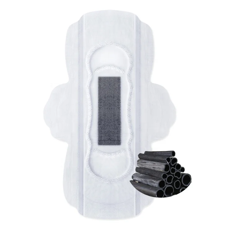 0% ароматические и Хлорные органические подушечки для менструации с крыльями