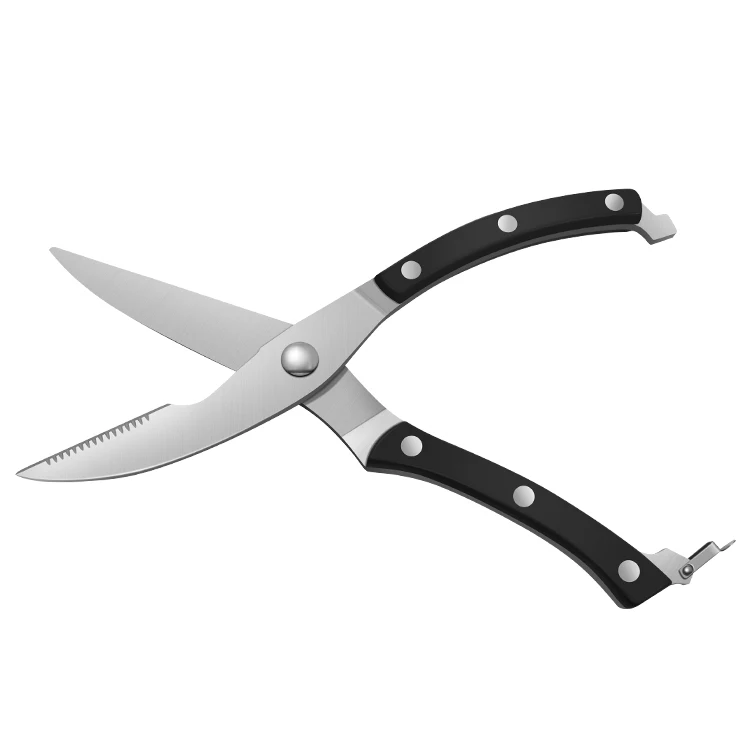 Multifunctional Stainless Steel Kitchen Scissors Kitchen Shears Chicken Poultry Shears for Cutting Herbs