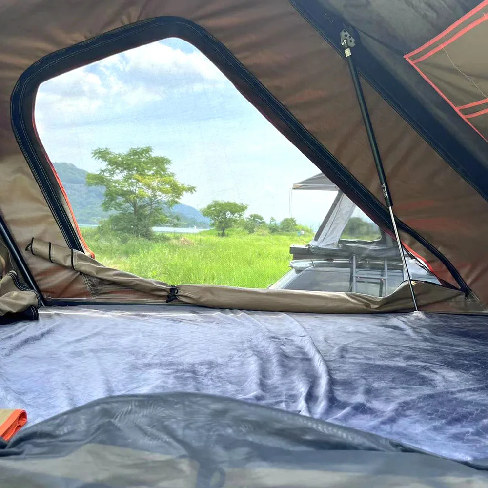 Aluminium Pop Up Auto Camping Aluminum Hard Shell Roof Top Tent for camping