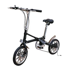 Factory New 14 Inch Single Speed One Second Folding Bike City Bike