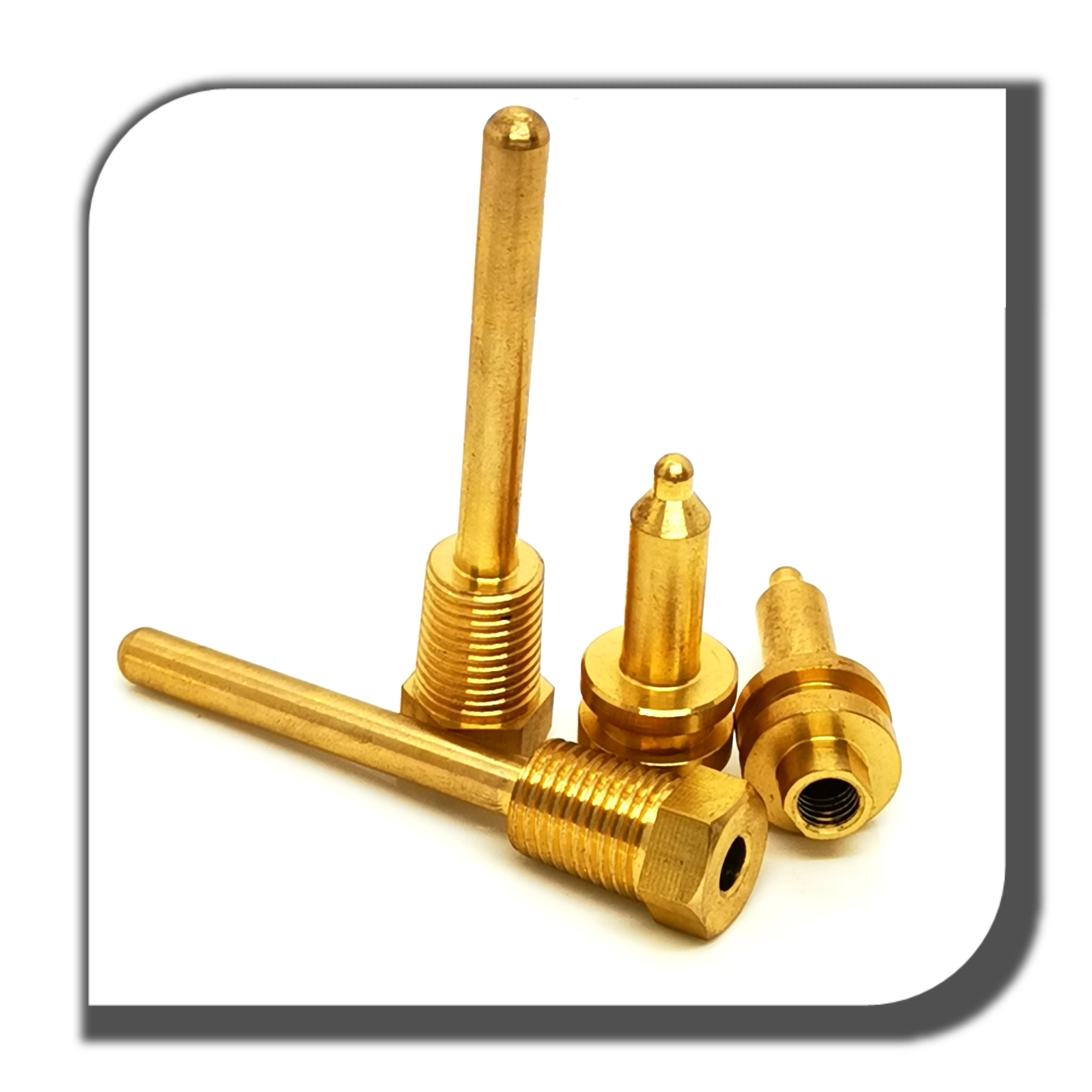 Латунные щупы NPT 1/8 дюйма в сборе корпуса