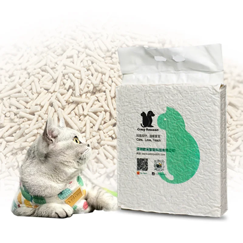 Wholesale Clumping Clean 6L Plant Degradable ECO Friendly Forever Fresh Tofu Cat Litter