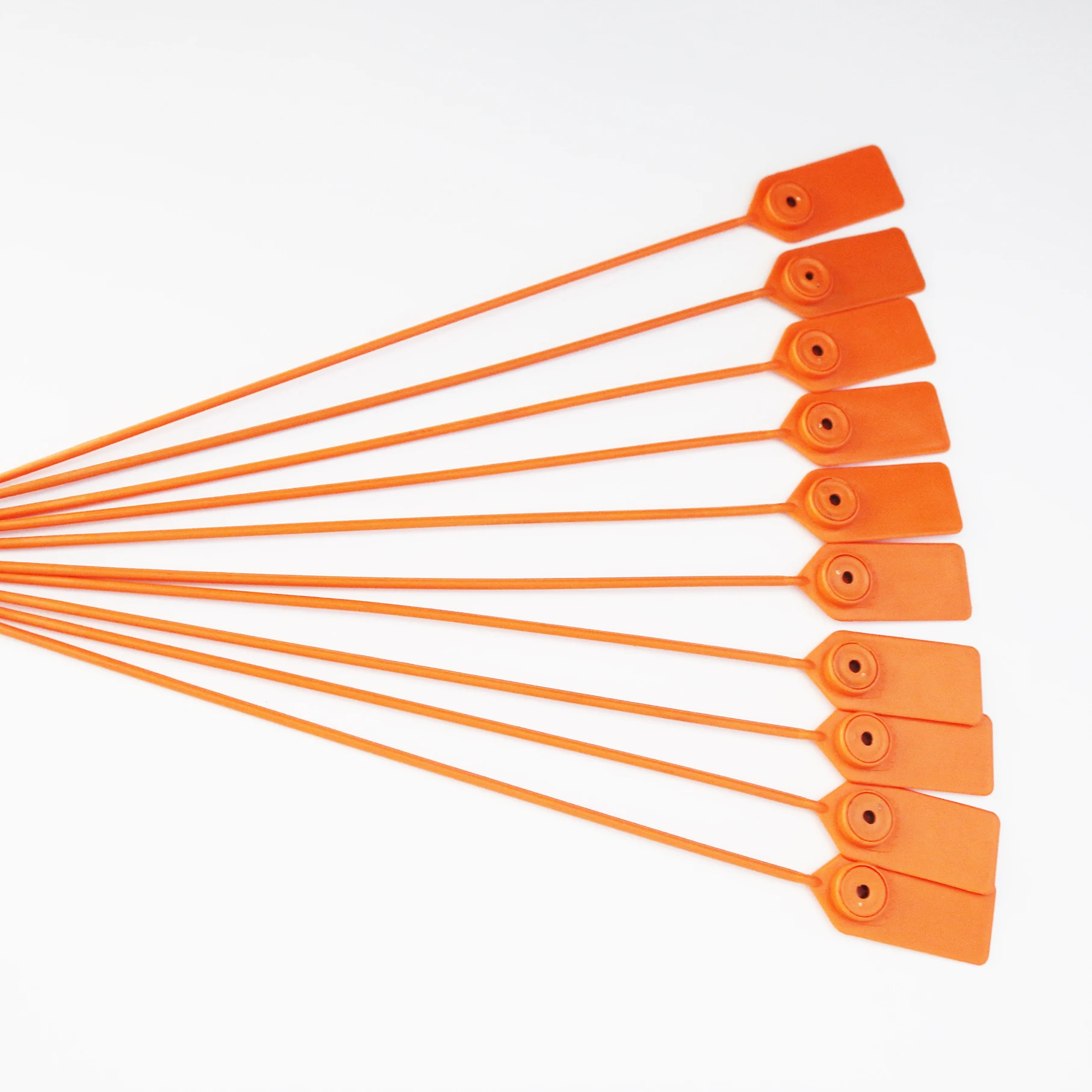 tamper proof safety bank bag use packing lock ISO17712 container safety plastic seal with printed