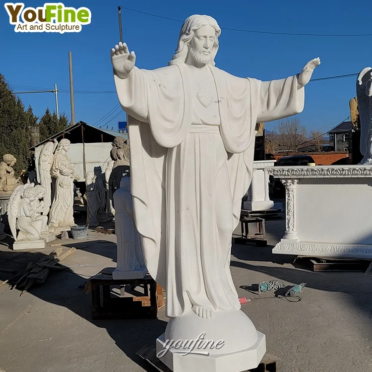 Garden Marble Risen Marble Jesus Christ Statue