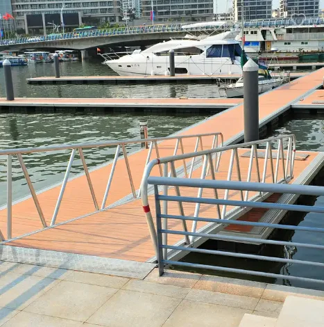 Floating Dock Manufacturer Marine Aluminum Floating Pontoon Walkway Boat Floating Dock For Sale