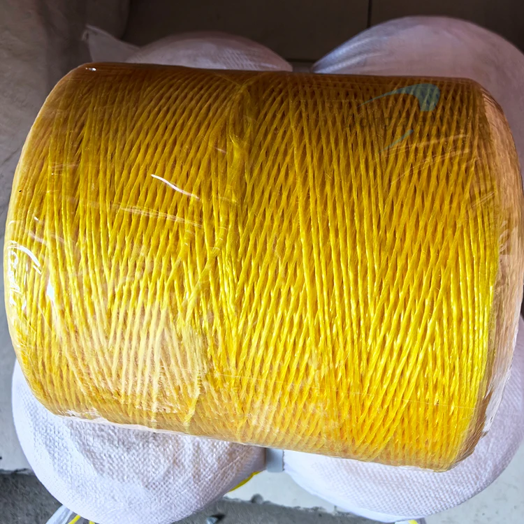 Hot Sale Customized Size UV Treated Agriculture Packing Fibrillated Hay Plastic Polypropylene PP Raffia Twine Baler Rope 2mm 3mm