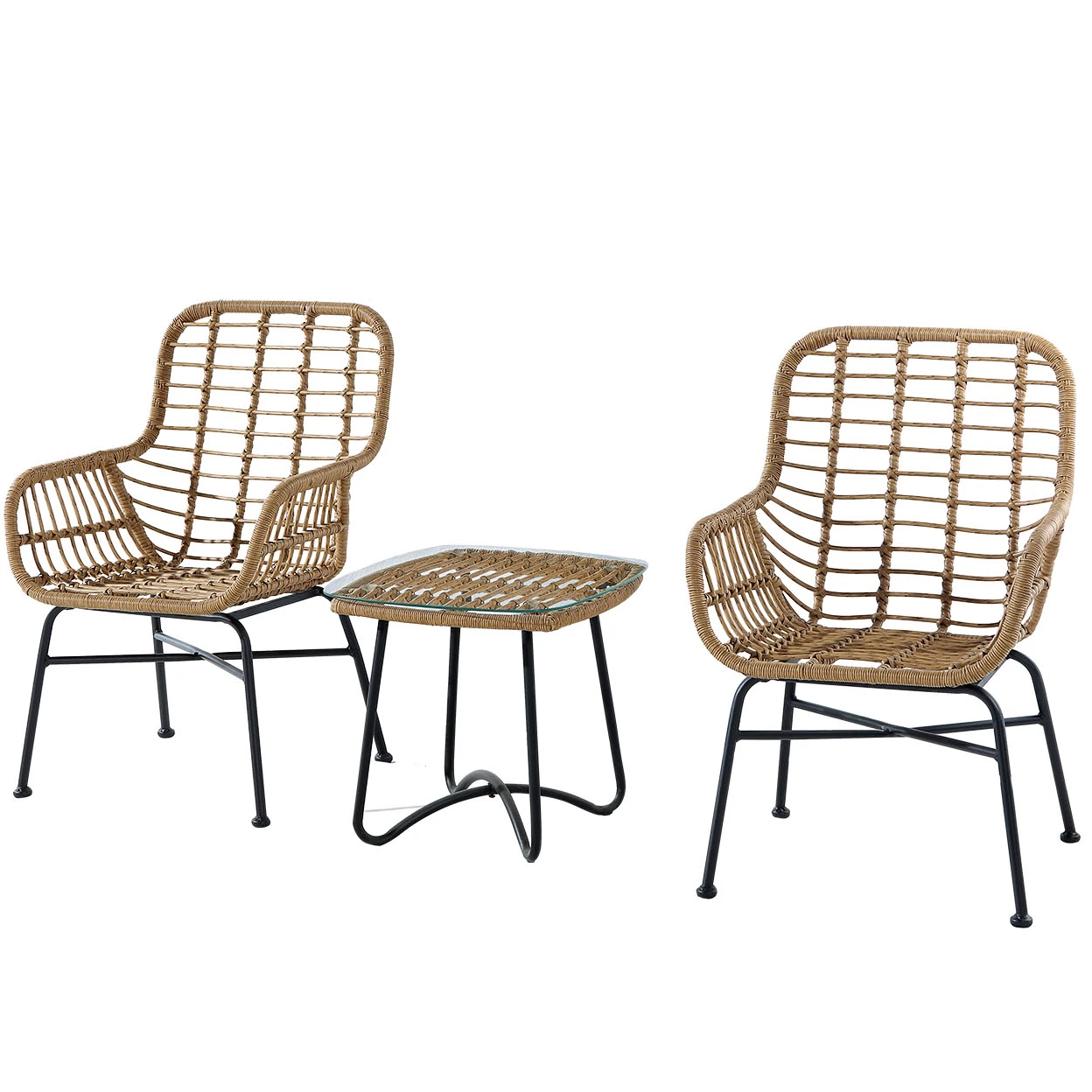 New Design Classic Rattan Furniture Outdoor Rattan Sofa Set  Rattan Garden Sofas