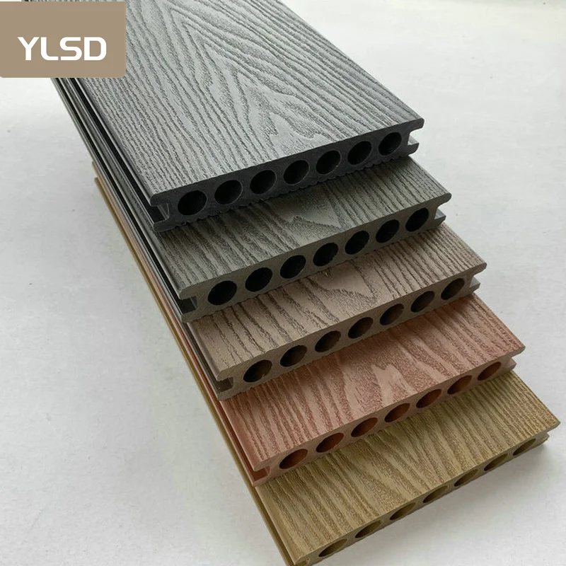 Waterproof wpc Co Extrusion cladding composite siding boards wpc decking