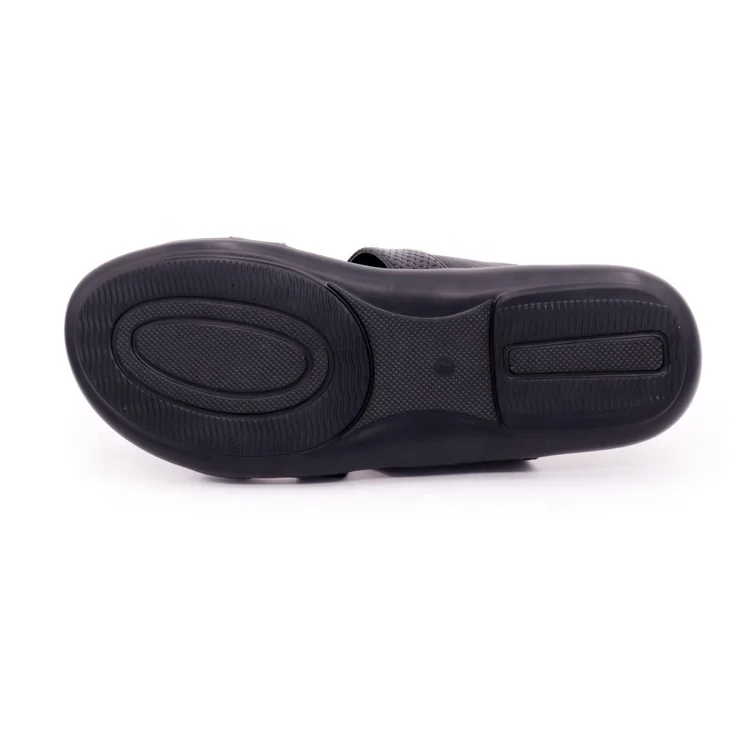 High quality fancy stylish protect hiking men sandals pu leather soft sole