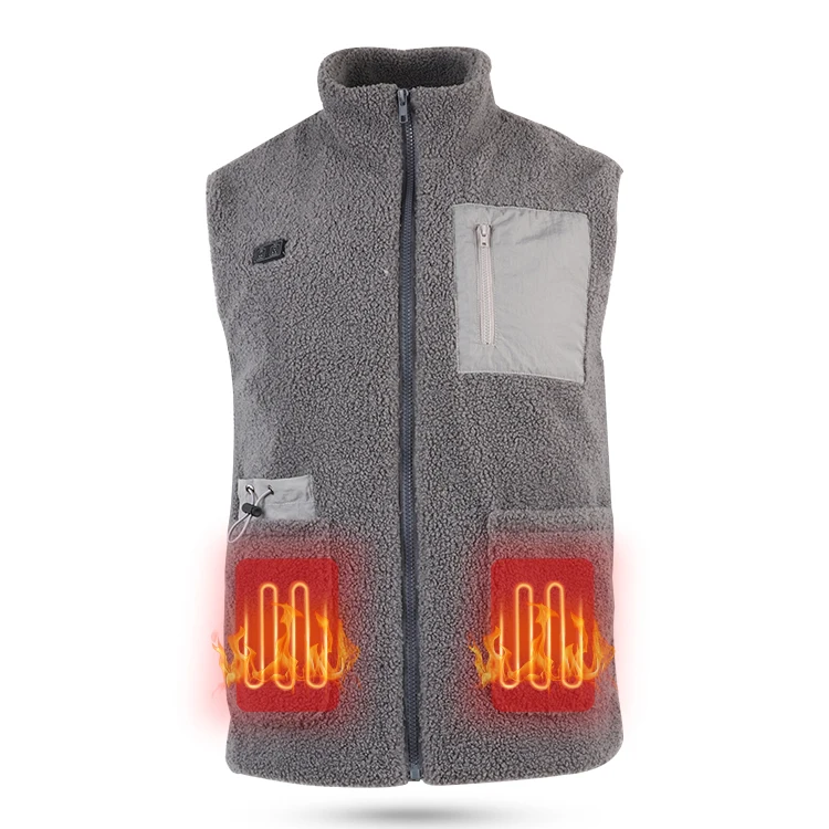 Sleeveless Skiing Waterproof Graphene Heating Vest Winter Clothes For Men Heated Vest