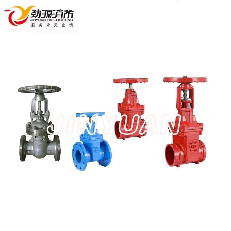 Fire-Fighting Gate Valve,Used In Water Supply Ductile Valve Body Gate Valve