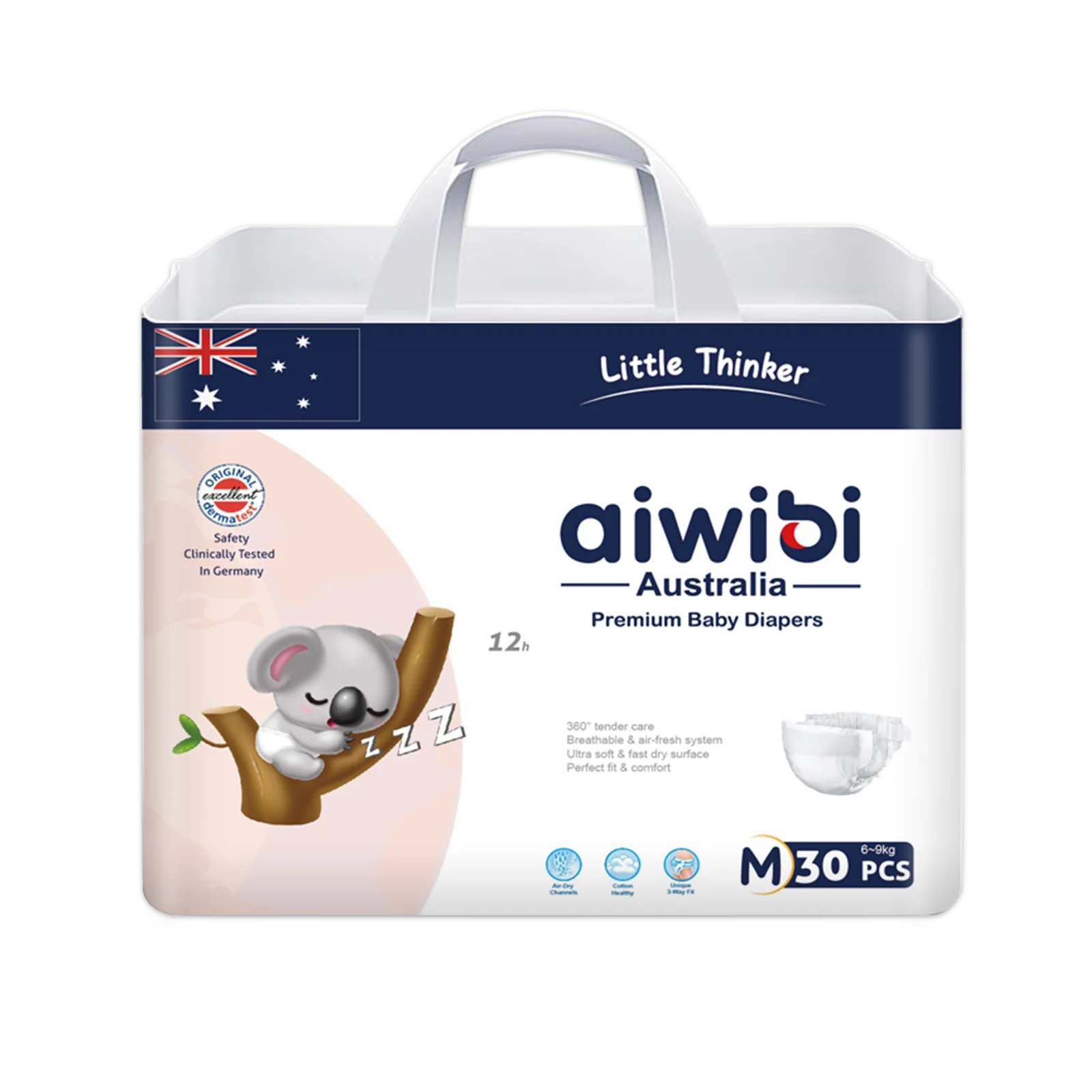 Free Sample Soft Skin Organic Natural Disposable Top Quality Small Size Girl Boy Baby Diapers