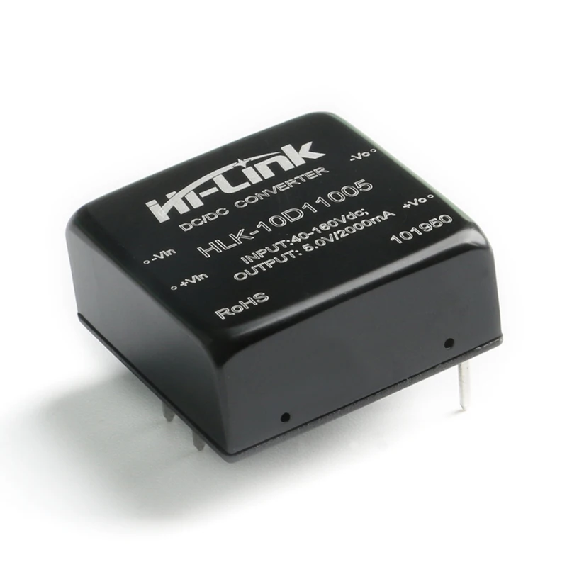 Hi-Link запас DC-DC конвертер низкой мощности изолированные нерегулируемый, модуль источника питания с 110 В до 12 В 10 Вт SIP HLK-10D11005