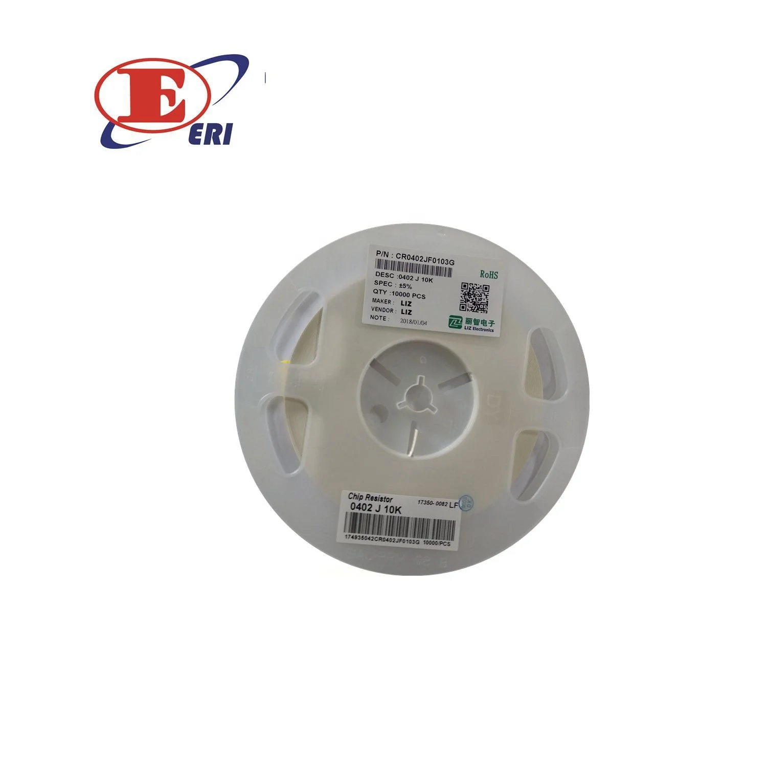 Passive components RES SMD 0201 0402 0603 0805 1206 1210 1802 2010 2512 +/-5% 0-10M ohms resistor