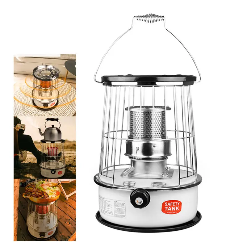 HQTS-77 Winter Heating Equipment Kerosene Stove 6L Mini Portable Kerosene Heater Indoor For Camping Cooking