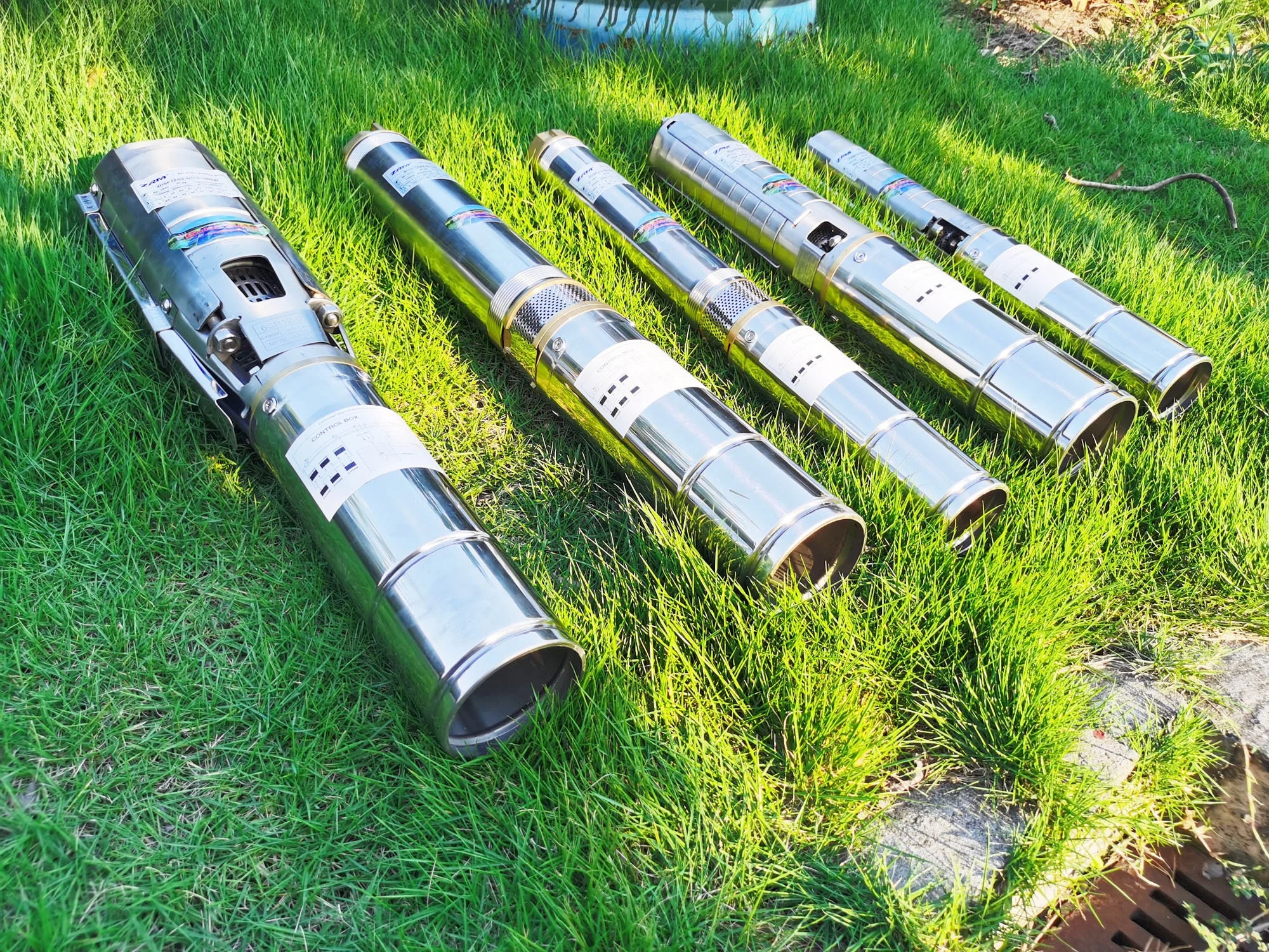 24V 48V 72V 110V 3inch Dc Solar Submersible Deep Well Water Pump With MPPT Controller