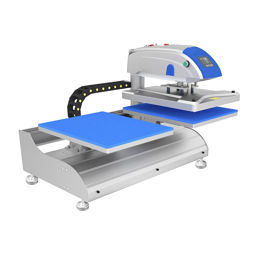 Advanced Electric Double Station Efficiency Heat Press with Digital Display