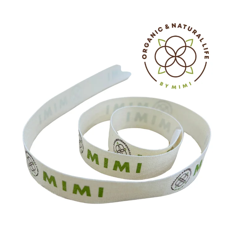 Лидер продаж этикетка из хлопчатобумажной ленты разные цвета для одежды Odm/Oem изготовленный во Вьетнаме производитель