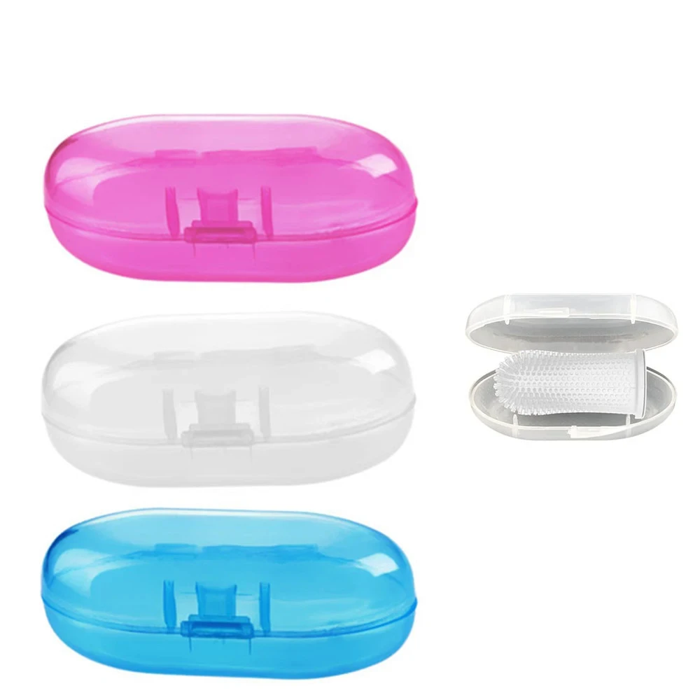 Pet Finger Brush Soft Dog Toothbrush Teeth Cleaning Tools Bad Breath Care Non-toxic Silicone Dog Brush Teeth Set Dog Products