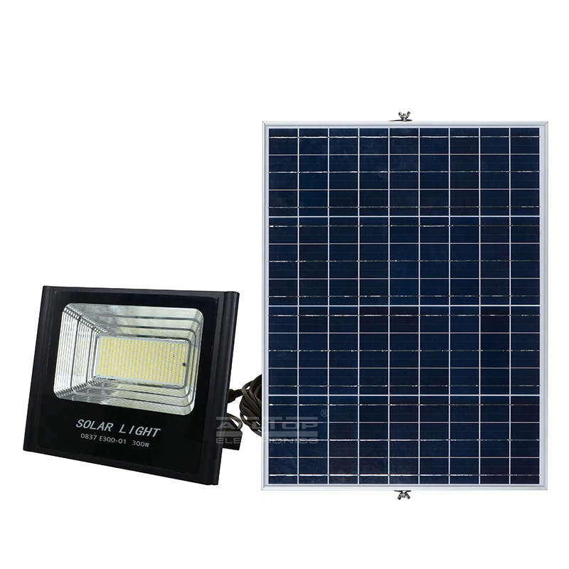 ALLTOP High Lumen Outdoor Ip67 Waterproof 50 100 150 200 300 W Solar Led Flood Lamp