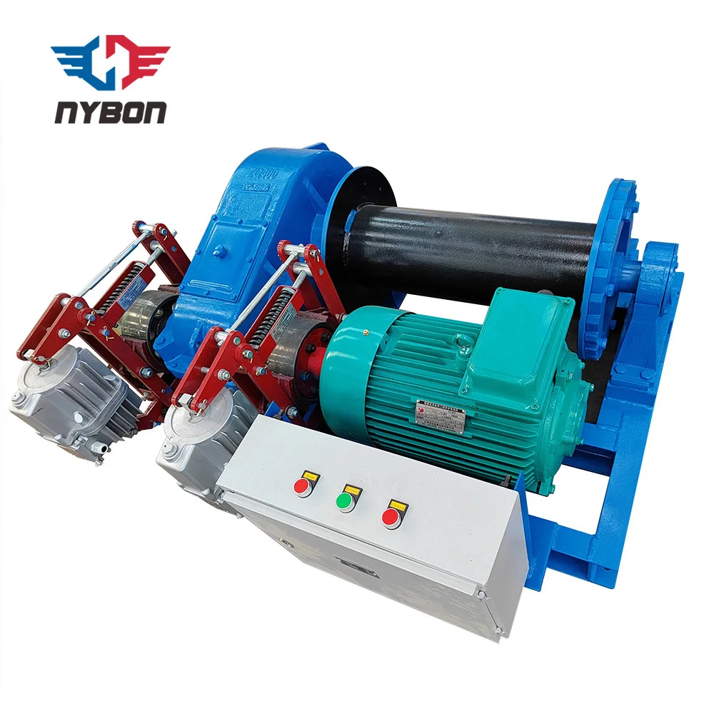 Professional Manufacturer Supply Marine Winch with Remote Control  Slipway Electric Winch