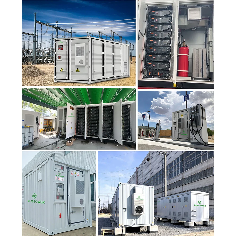 Industrial And Commerical Energy Storage System 250KWH 500KWH 1000KWh ESS LiFePo4 Lithium Iron Battery Container Cabinet