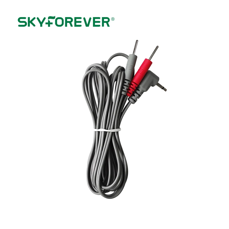 Электроды Для Медицинских электродов SKYFOREVER проводные провода с проводом 2 5 постоянного тока 2-сторонний штекер 0 мм свинцовые кабели