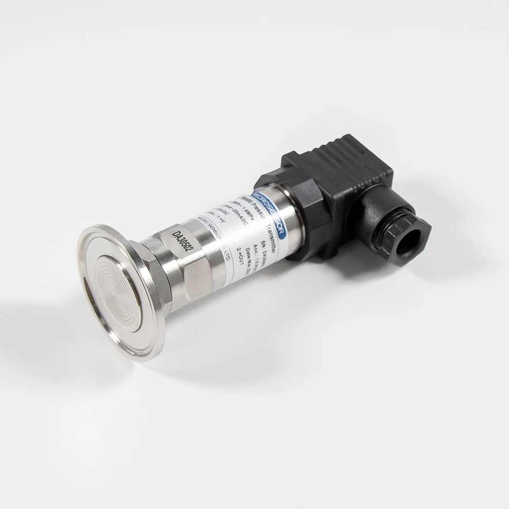 Microsensor Pressure Sensor Hygienic Pressure Transmitter 4-20mA Customized OEM Transducer MPM489 Flush Flat Diaphragm Sensor