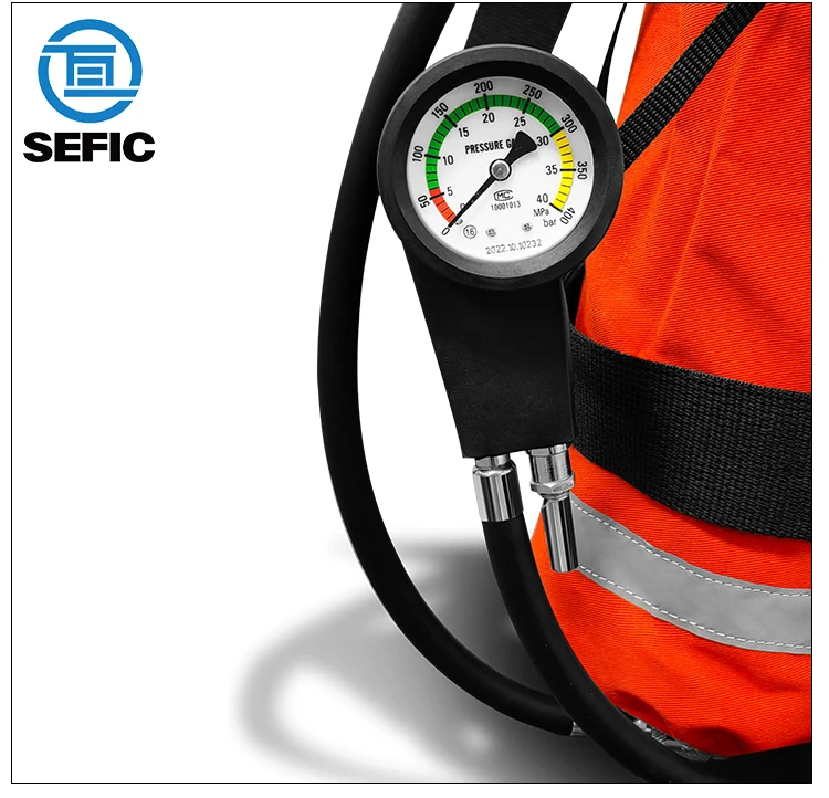 Self Contained Breathing Apparatus Scba Carbon Fiber Cylinder Wrapped Carbon Fiber Composite Gas Cylinder For Scba