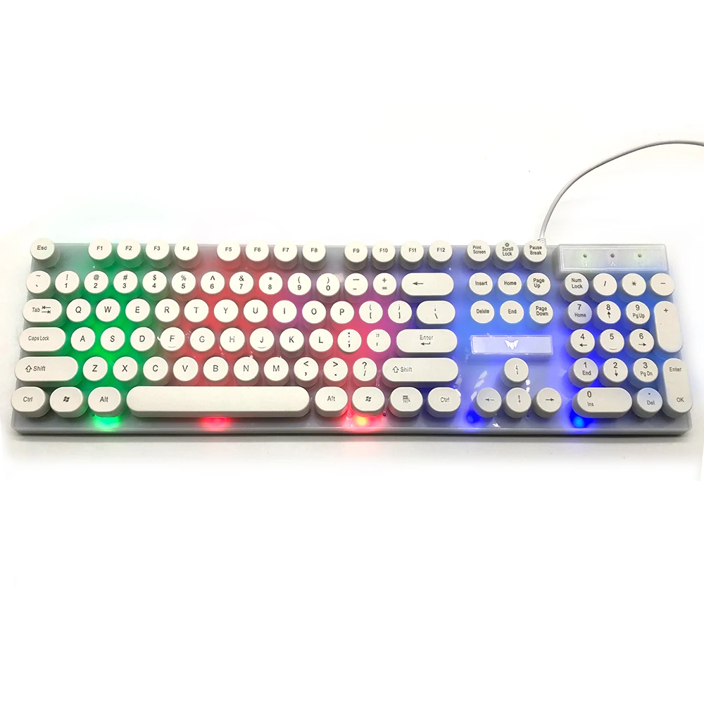 Crown Micro ergonomic and comfortable laptop gaming keyboard  CMK-511