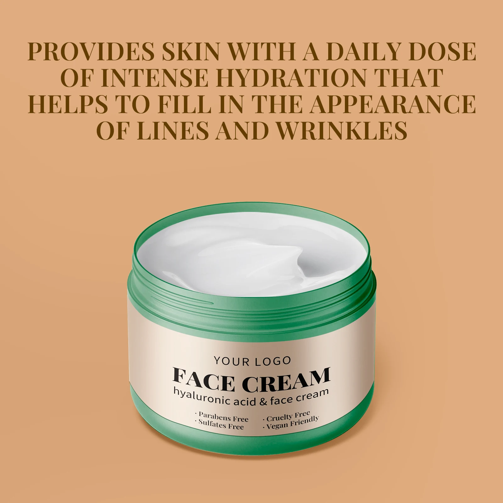 Cosmetics private logo beauty face cream clear luminous white brightening skin original factory best face cream for glowing skin