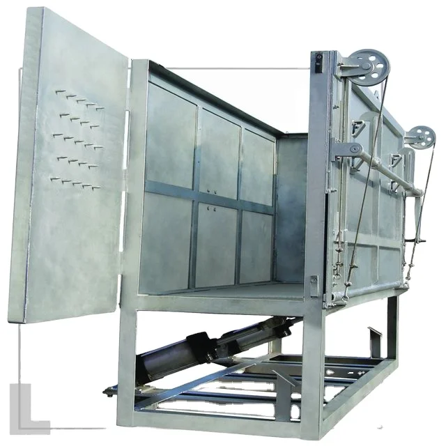 Slaughter Equipment With Cattle Skinning Machine For Halal Abattoir
