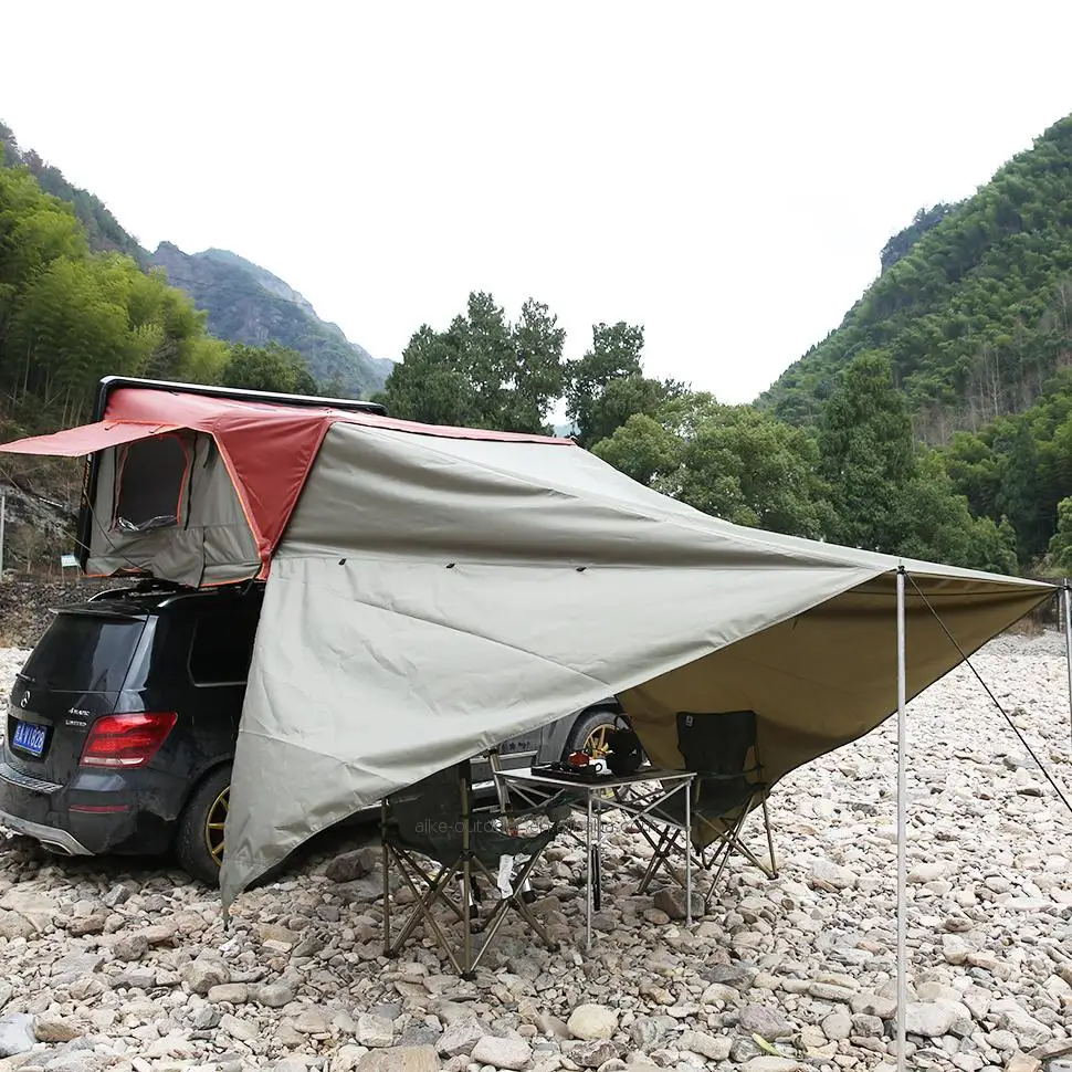 Outdoor Industry event inflatable tent caravan trailer travel car shade hard shell roof top tent