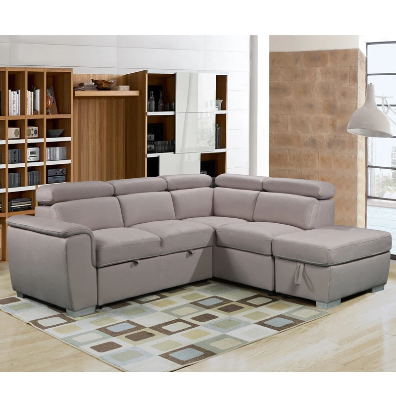 
Capri 3 new design home furniture corner sofa set corner lounge with sofa bed 